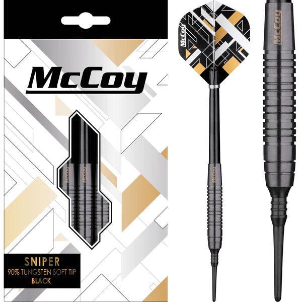 Mccoy - Sniper - 90% - Fekete - Soft Darts Szett - Direct Darts - 1