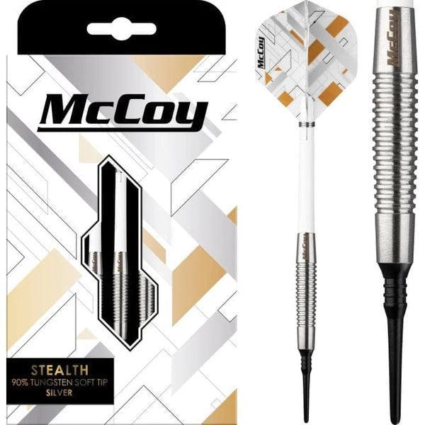 Mccoy - Stealth - 90% - Ezüst - Soft Darts Szett - Direct Darts - 1