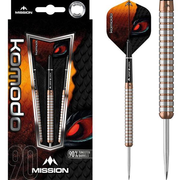 Mission - Komodo Gx - M1 90% - Steel Darts Szett - Direct Darts - 1