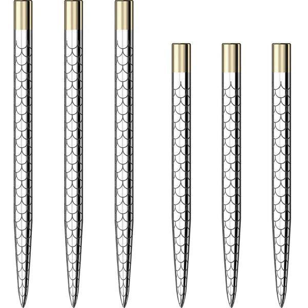 Mission - Laser Plus - Fan Mosaic - Ezüst - Darts Steel Hegy - Direct Darts