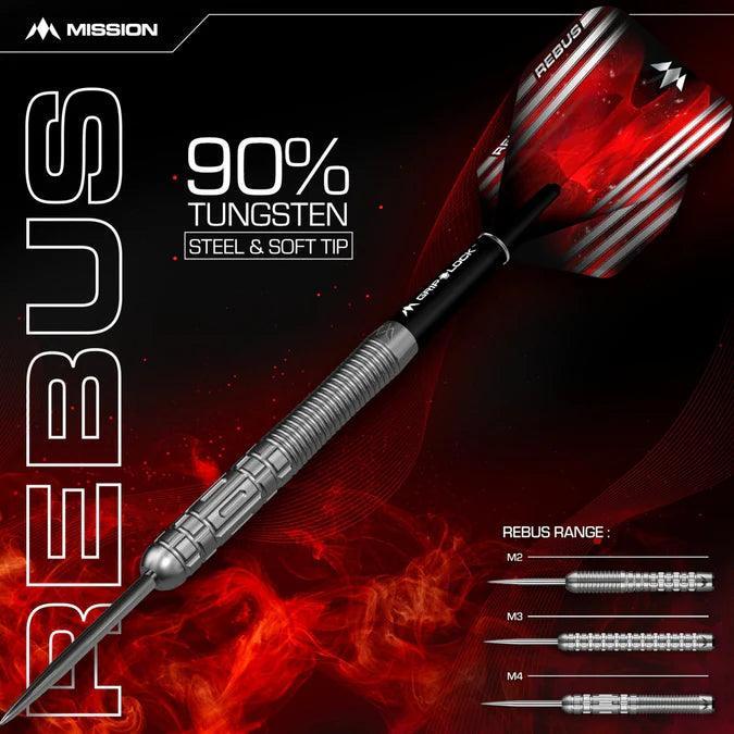 Mission - Rebus - M1 90% - Soft Darts Szett - Direct Darts - 3