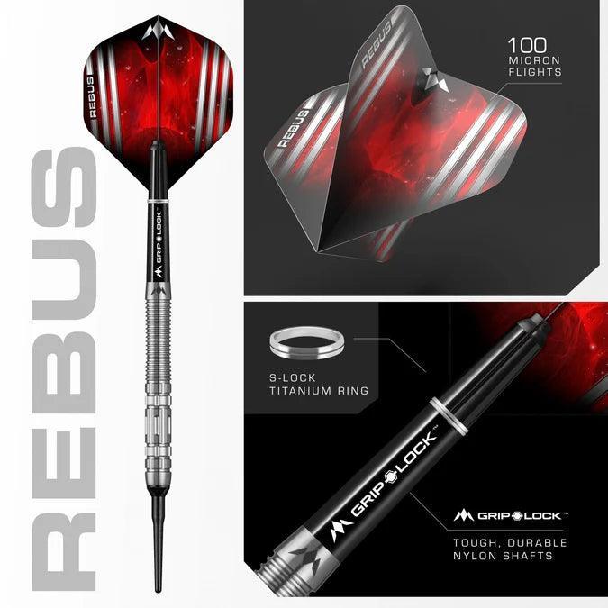 Mission - Rebus - M1 90% - Soft Darts Szett - Direct Darts - 4