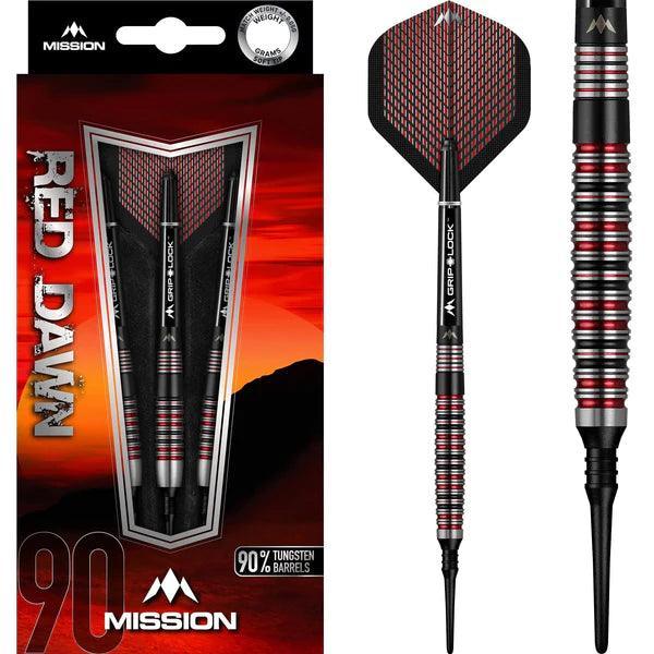 Mission - Red Dawn - M3 90% - Soft Darts Szett - Direct Darts - 1