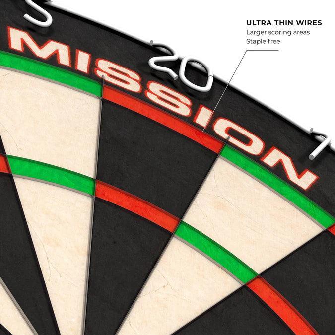 Mission - Samurai Ii - Ultra Vékony Drótozás - Darts Tábla - Direct Darts - 7