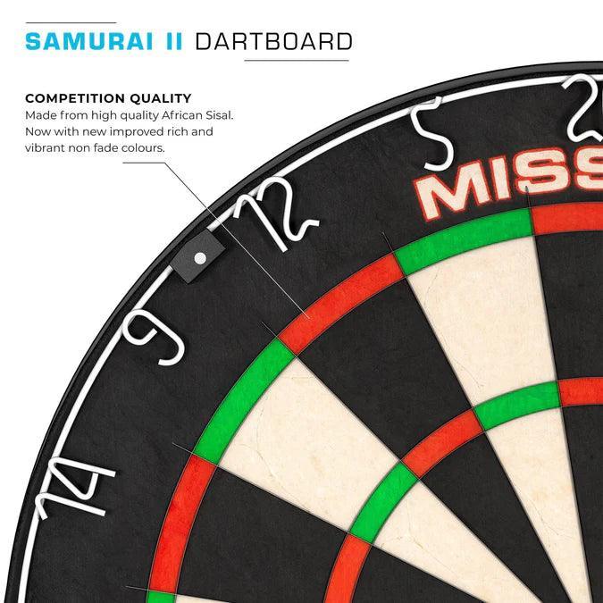 Mission - Samurai Ii - Ultra Vékony Drótozás - Darts Tábla - Direct Darts - 8