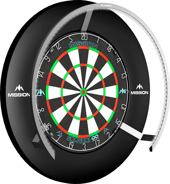 Mission - Torus 270 Ezüst- Darts Világítás - Direct Darts