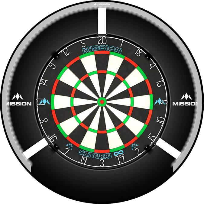 Mission - Torus 270 Ezüst- Darts Világítás - Direct Darts