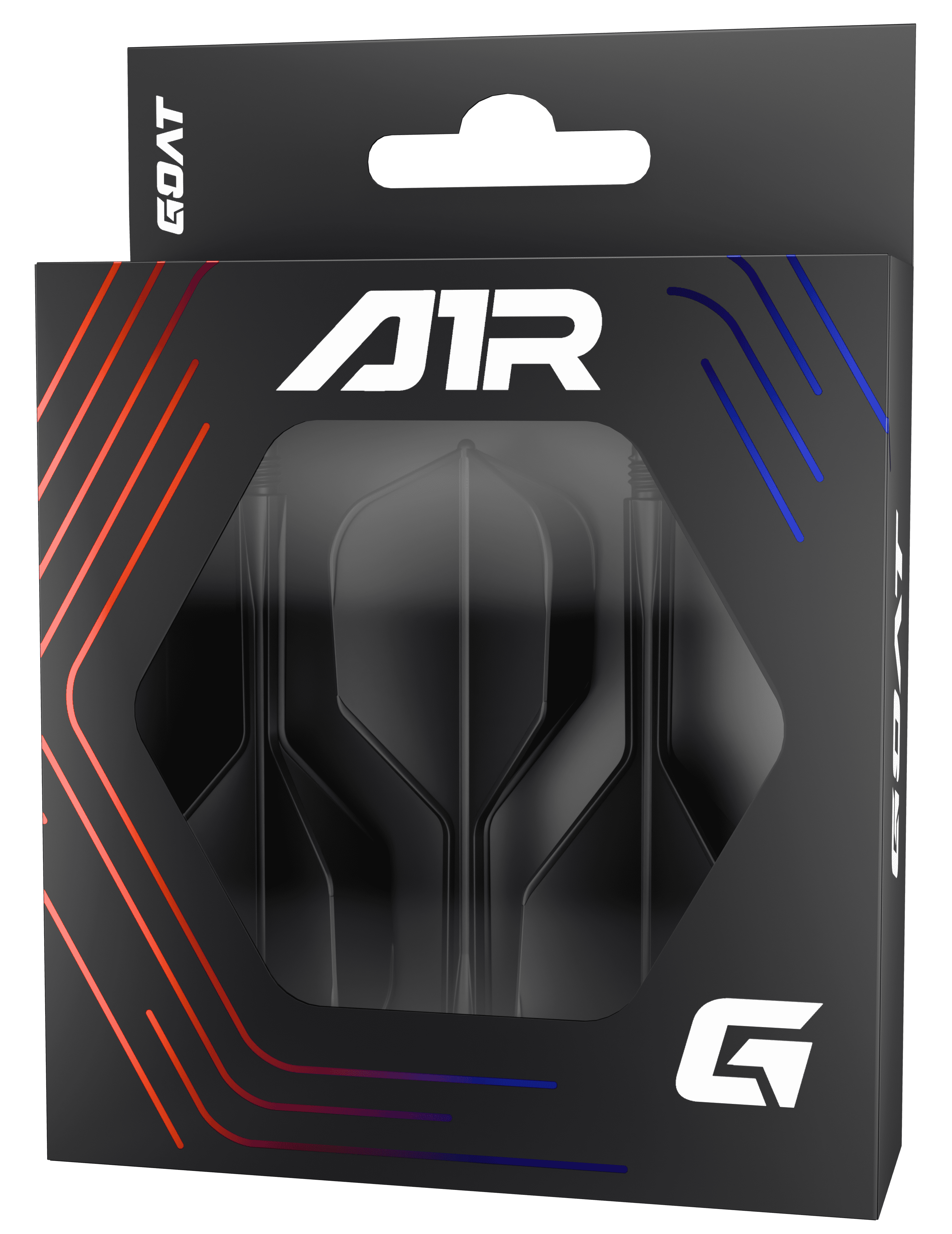 Goat - A1R Fekete - No6 - Darts Toll/Szár - Direct Darts - 2