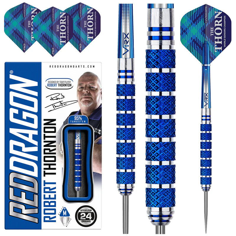 Red Dragon - Robert Thornton World Champion - Steel Darts Szett - Direct Darts - 2