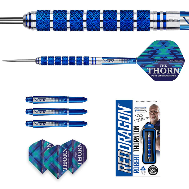 Red Dragon - Robert Thornton World Champion - Steel Darts Szett - Direct Darts - 5