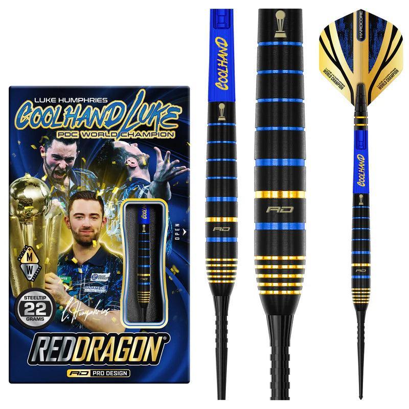 Red Dragon - Luke Humphries Tx4 Avenger - 90% - Steel Darts Szett - Direct Darts - 2