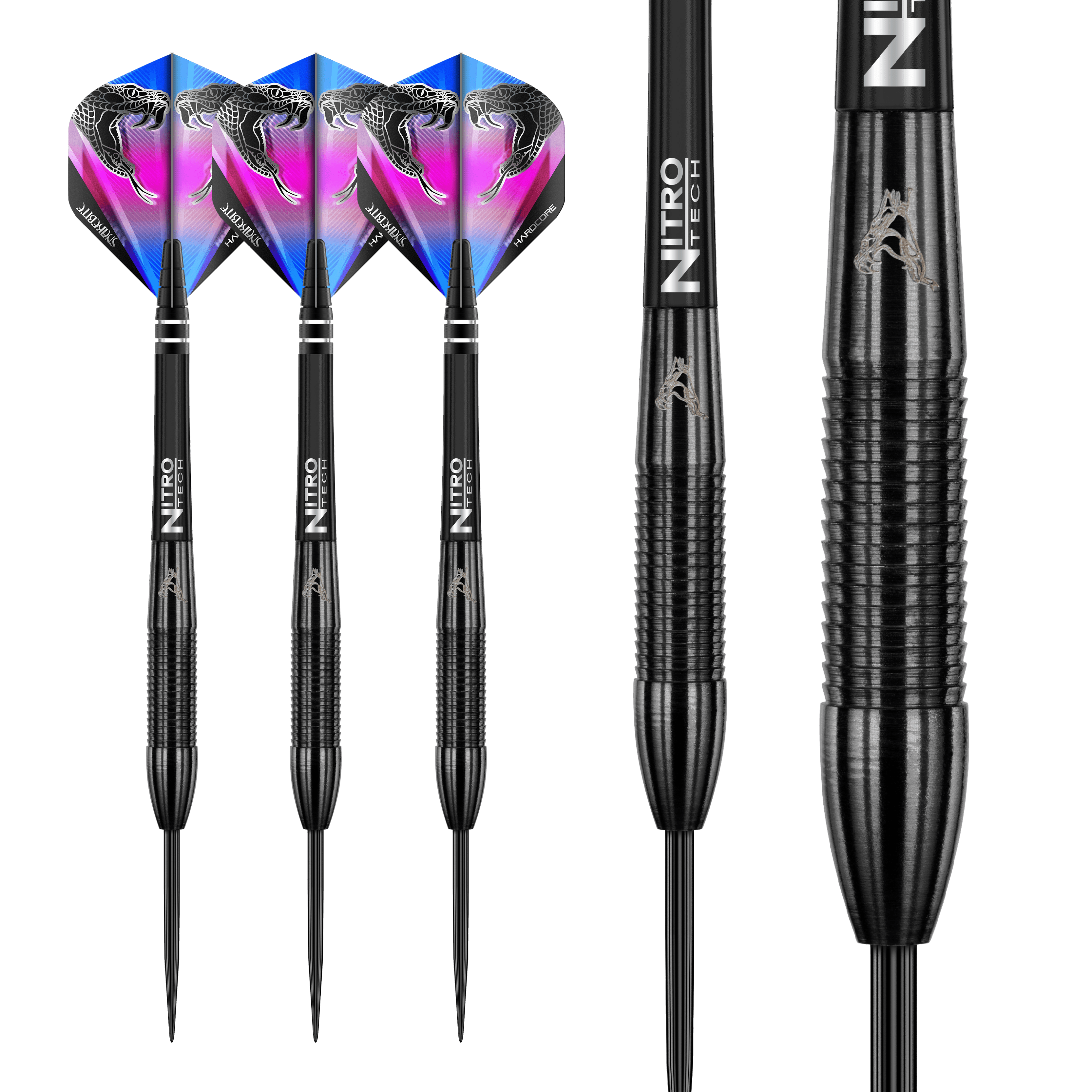 RED DRAGON - PETER WRIGHT SNAKEBITE 3 BLACK 90% - STEEL DARTS SZETT - Direct Darts