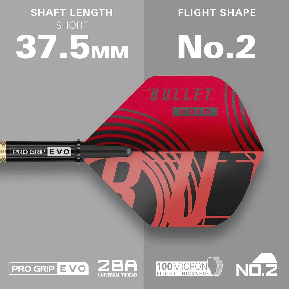 Target - Stephen Bunting G5 Void - 95% - Soft Darts Nyíl Szett - Direct Darts - 4
