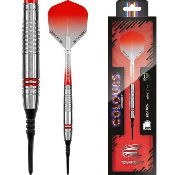 Target - Colours Ii - Piros 80% - Soft Darts Szett - Direct Darts - 1