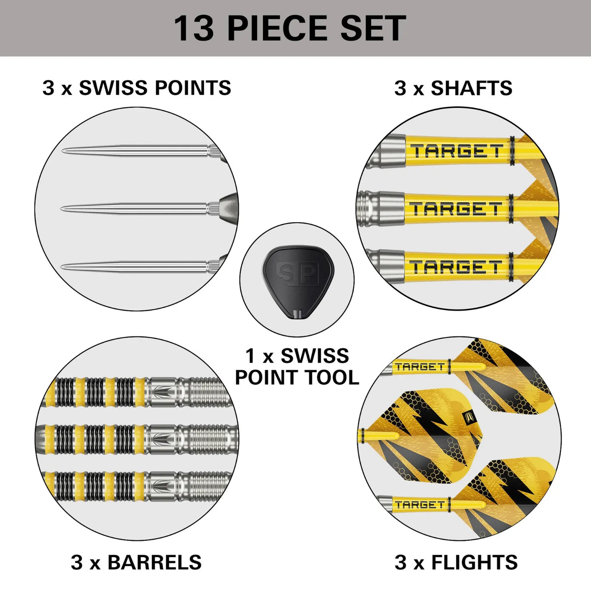 Target - Buzz Sp01 - 90% - Steel Darts Szett - Direct Darts - 4