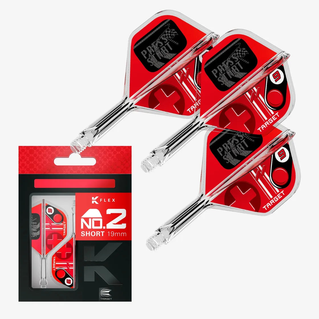 Target - K-Flex - Press Start - No2 - Darts Toll/Szár - Direct Darts - 1