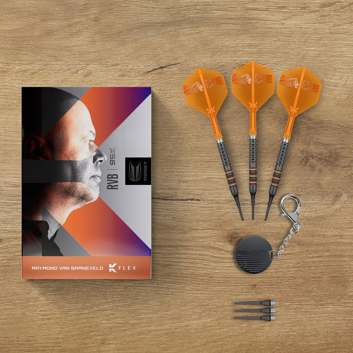 Target - Raymond Van Barneveld - 95K - Soft Darts Szett - Direct Darts - 5