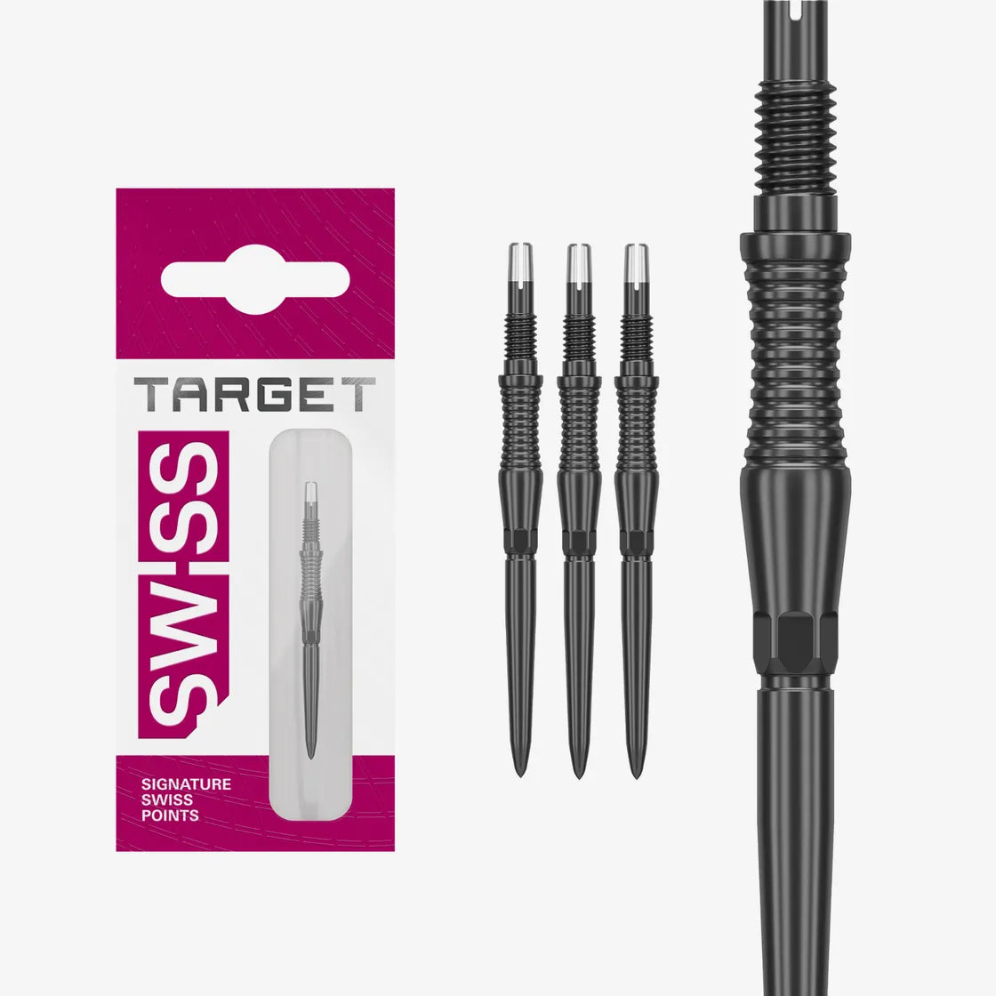 Target - Signature Swiss Point Rst - Fekete - Darts Hegy - Direct Darts - 1