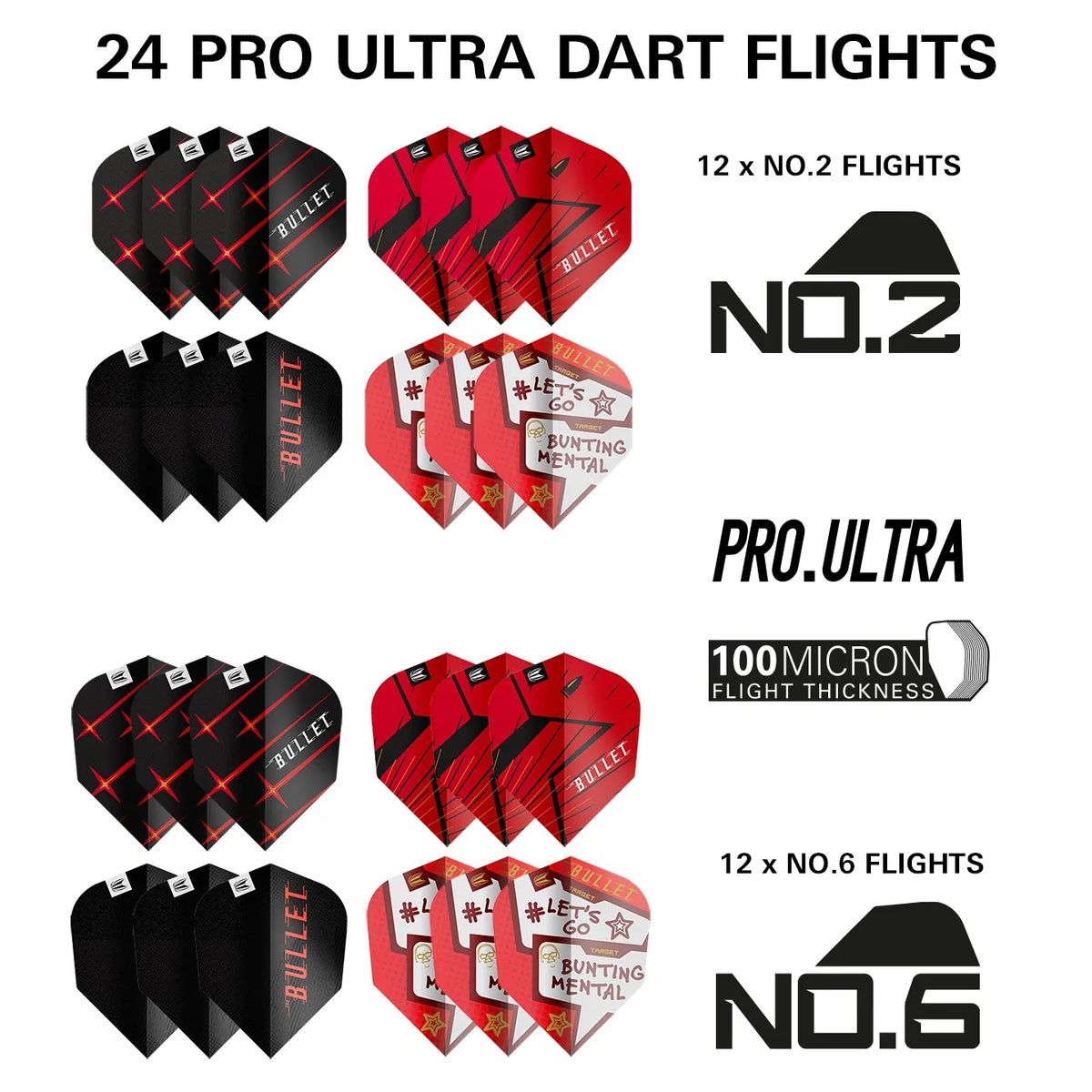 Target - Stephen Bunting 100 Pc Brass - Steel Darts Szett - Direct Darts - 3