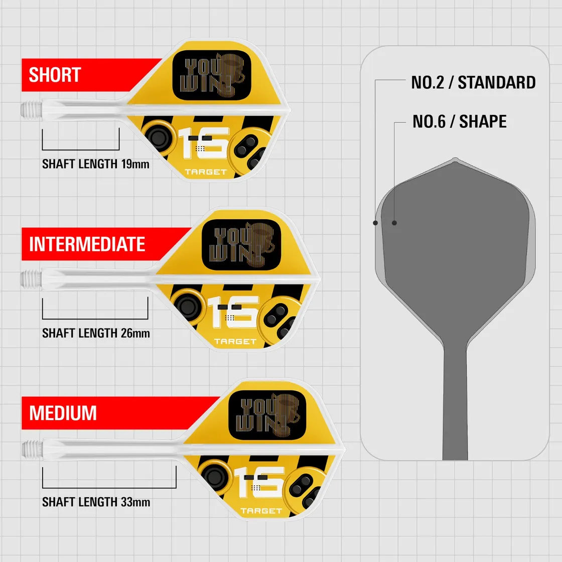 Target - K-Flex - You Win - No2 - Darts Toll/Szár - Direct Darts - 3