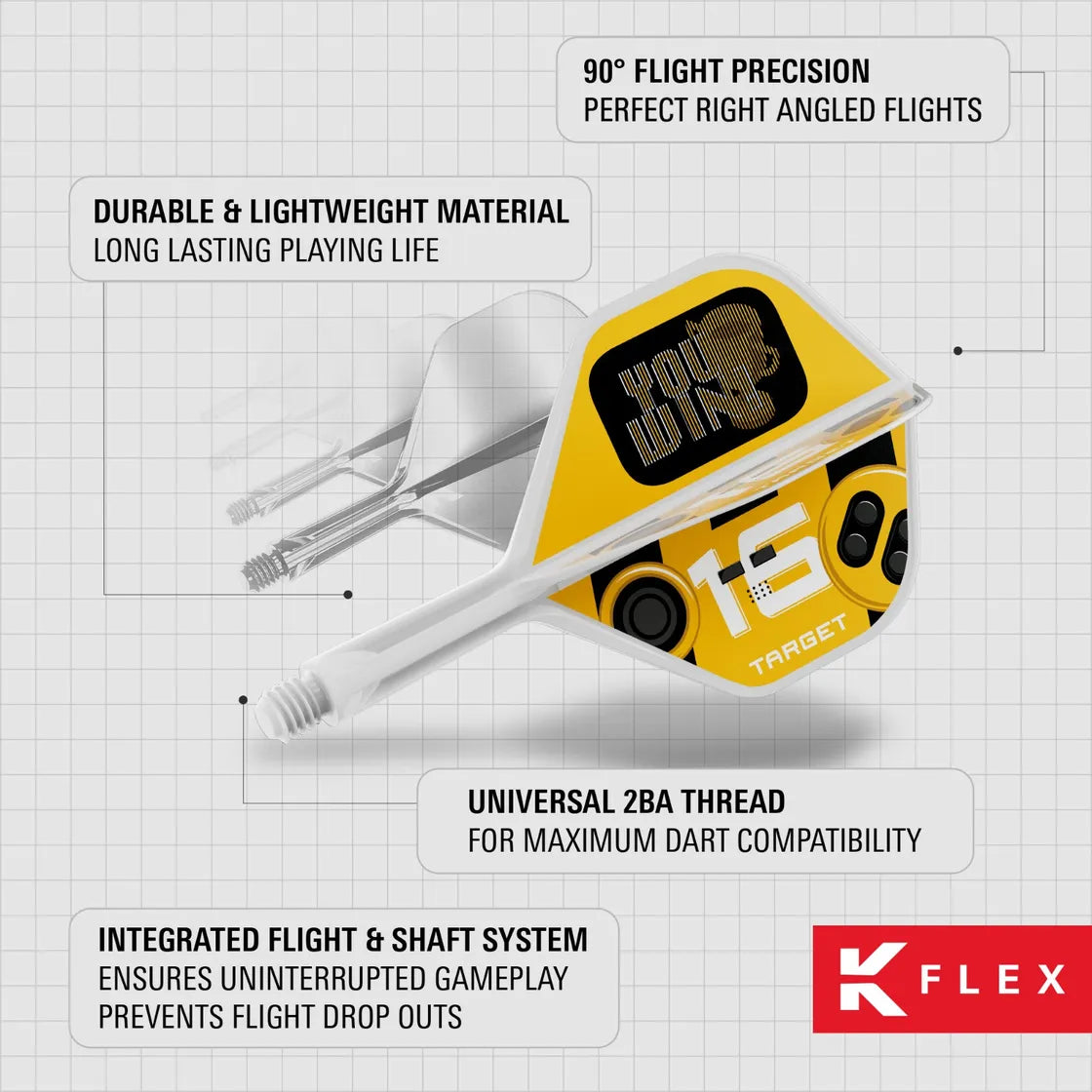 Target - K-Flex - You Win - No2 - Darts Toll/Szár - Direct Darts - 5