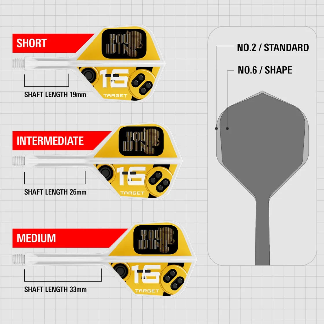 Target - K-Flex - You Win - No6 - Darts Toll/Szár - Direct Darts - 3
