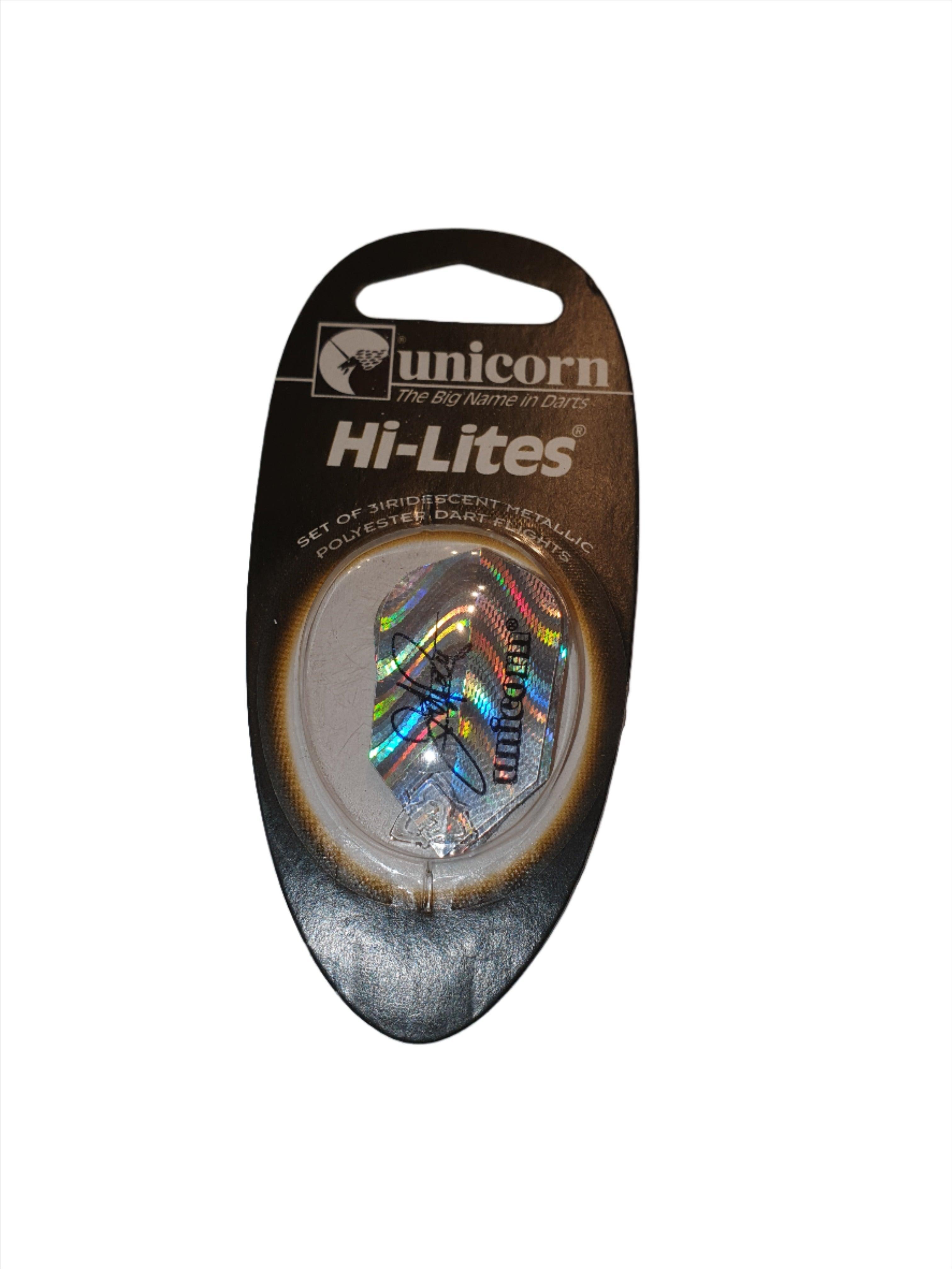 Unicorn - Authentic - John Part - Silver - Slim - 100 Mikron - Darts Toll - Direct Darts - 1