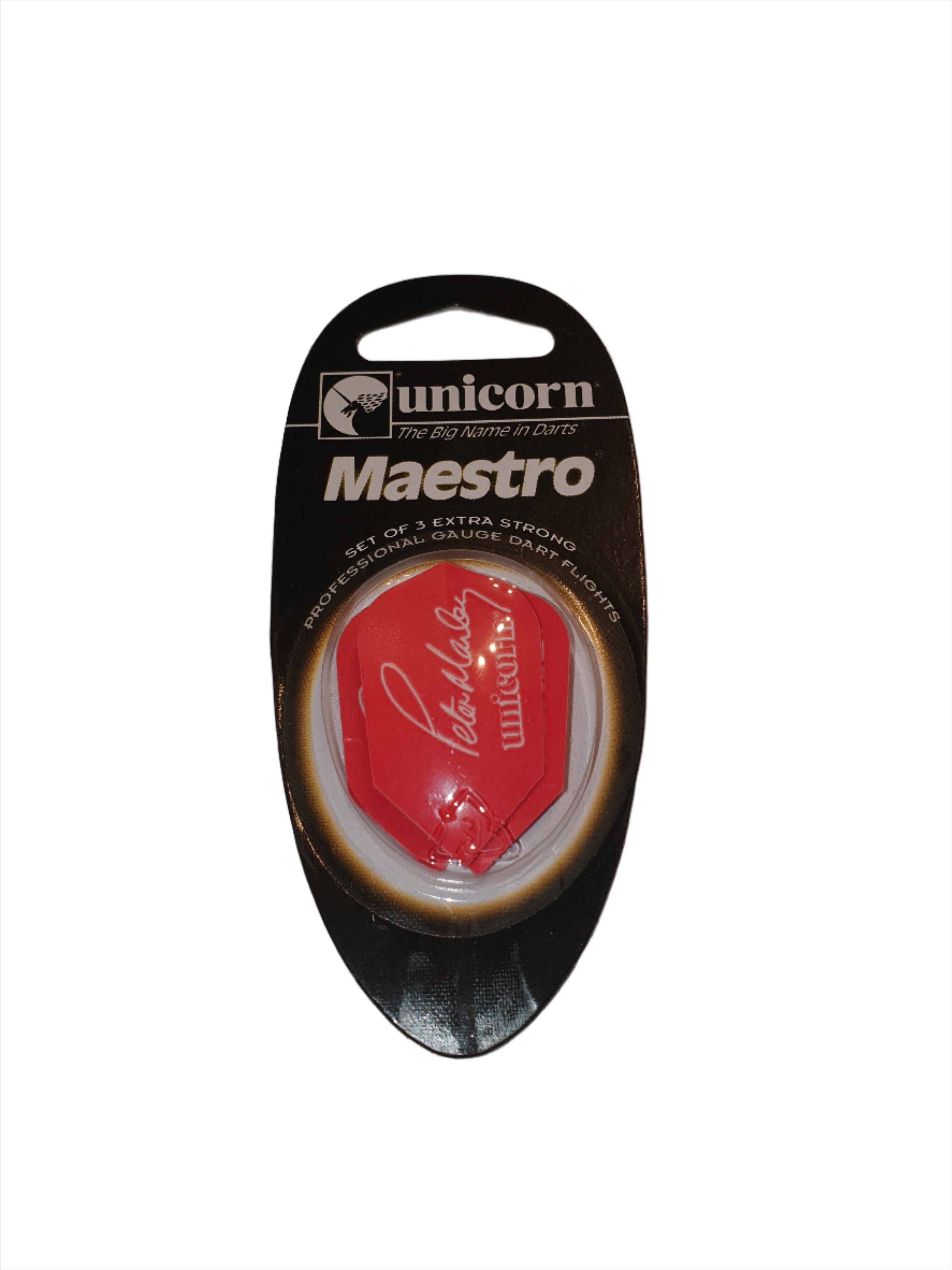 Unicorn - Authentic - Peter Manley - Red - Slim - 100 Mikron - Darts Toll - Direct Darts - 1