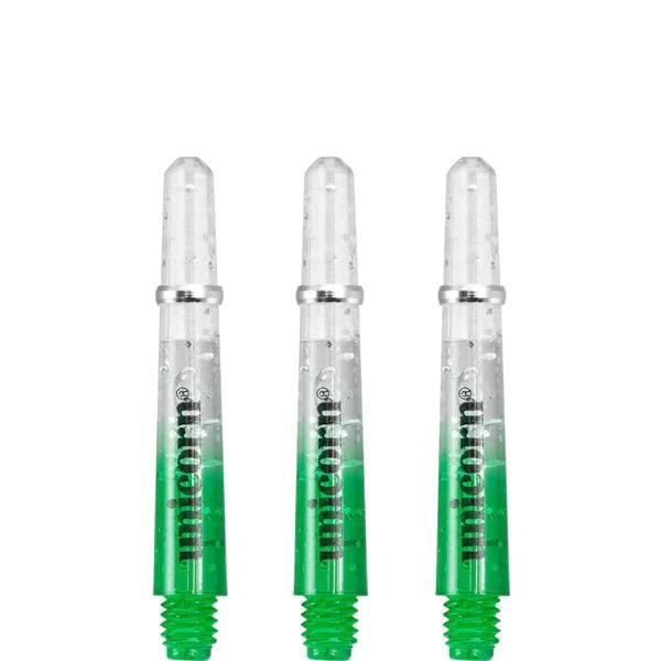 Unicorn - Gripper 4 Elememts 2 Tone Zöld/Víztisztíta - Darts Szár - Direct Darts - 4