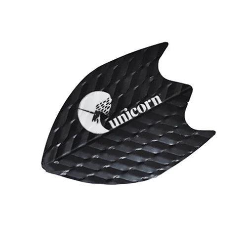 Unicorn - Q2 - Black - Fin - 75 Mikron - Darts Toll - Direct Darts - 1