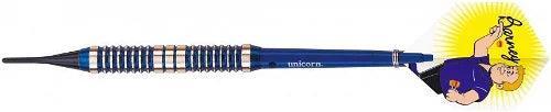 Unicorn - Raymond Van Barneveld - Blue - Brass - Soft Darts Szett - Direct Darts - 1