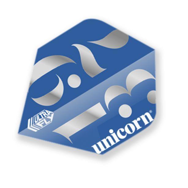 Unicorn - Ultrafly - Origins - Blue - Big Wing - 100 Mikron - Darts Toll - Direct Darts - 1