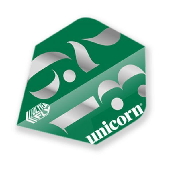 Unicorn - Ultrafly - Origins - Green - Big Wing - 100 Mikron - Darts Toll - Direct Darts - 1