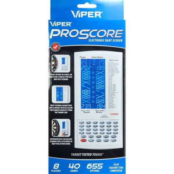 Viper - Proscore - 40 Games - Fehér - Elektromos Darts Pontozó - Direct Darts - 3