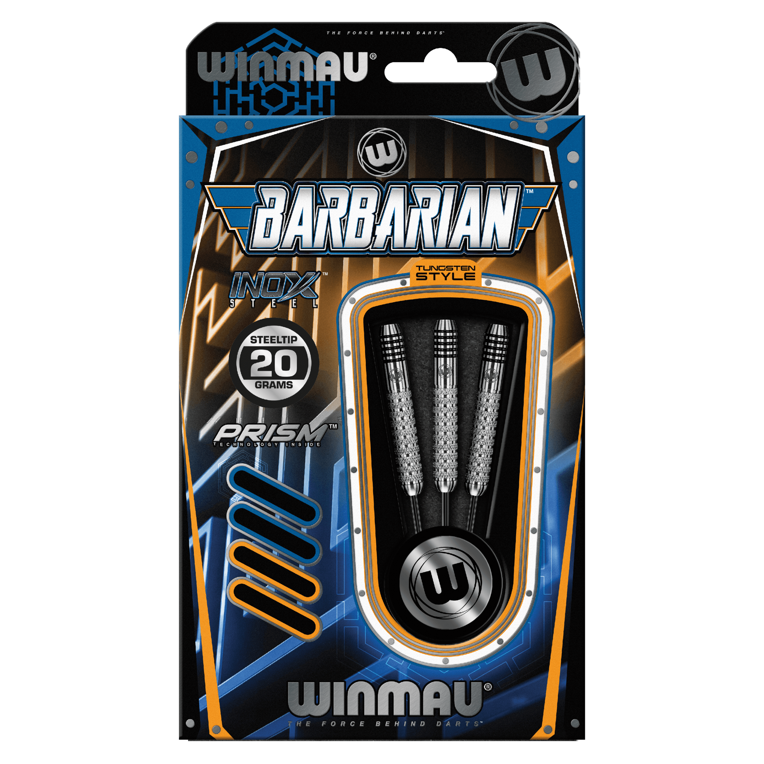 WINMAU - BARBARIAN INOX ACÉL - STEEL DARTS SZETT - Direct Darts