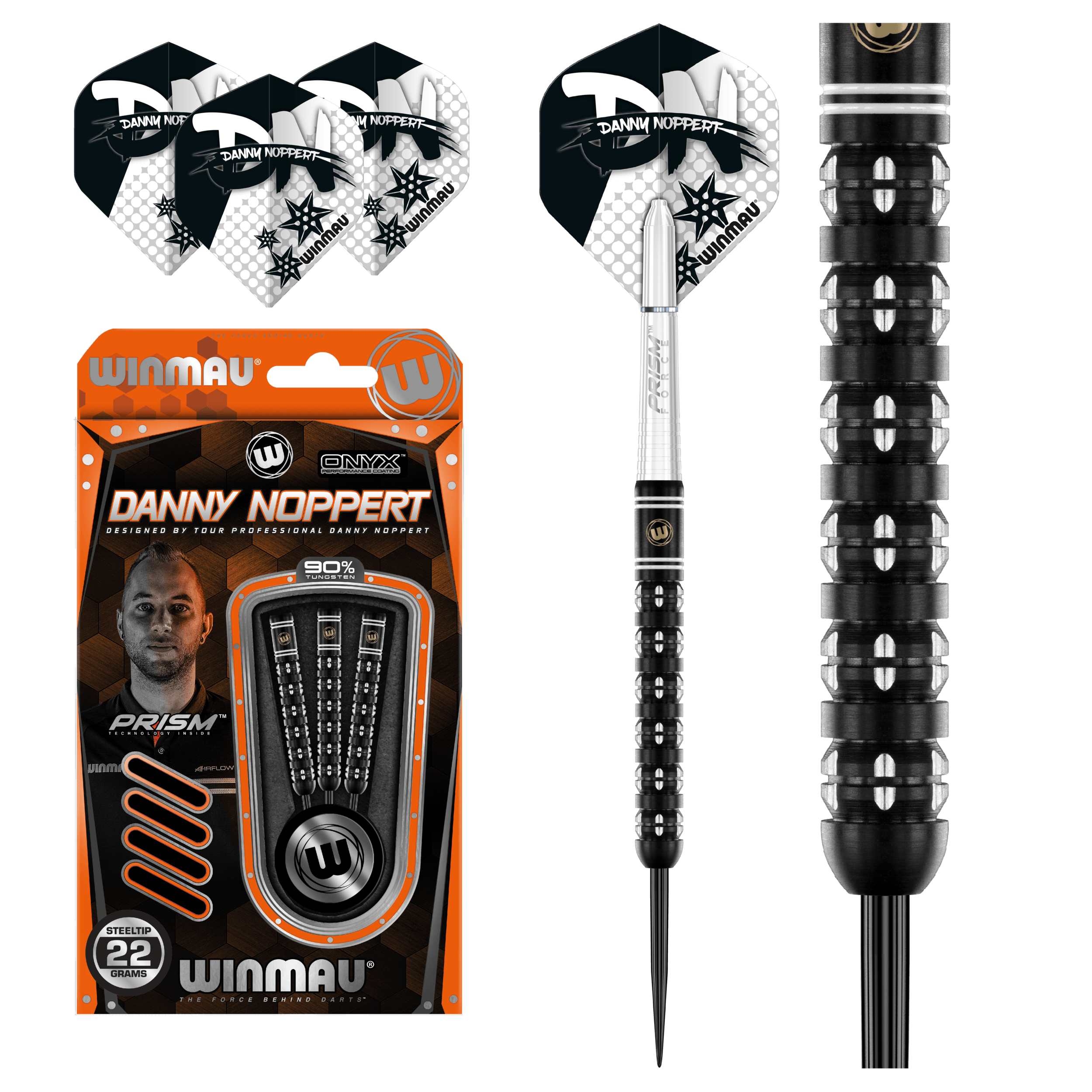 WINMAU - DANNY NOPPERT FREEZE EDITION 90% - STEEL DARTS SZETT - Direct Darts