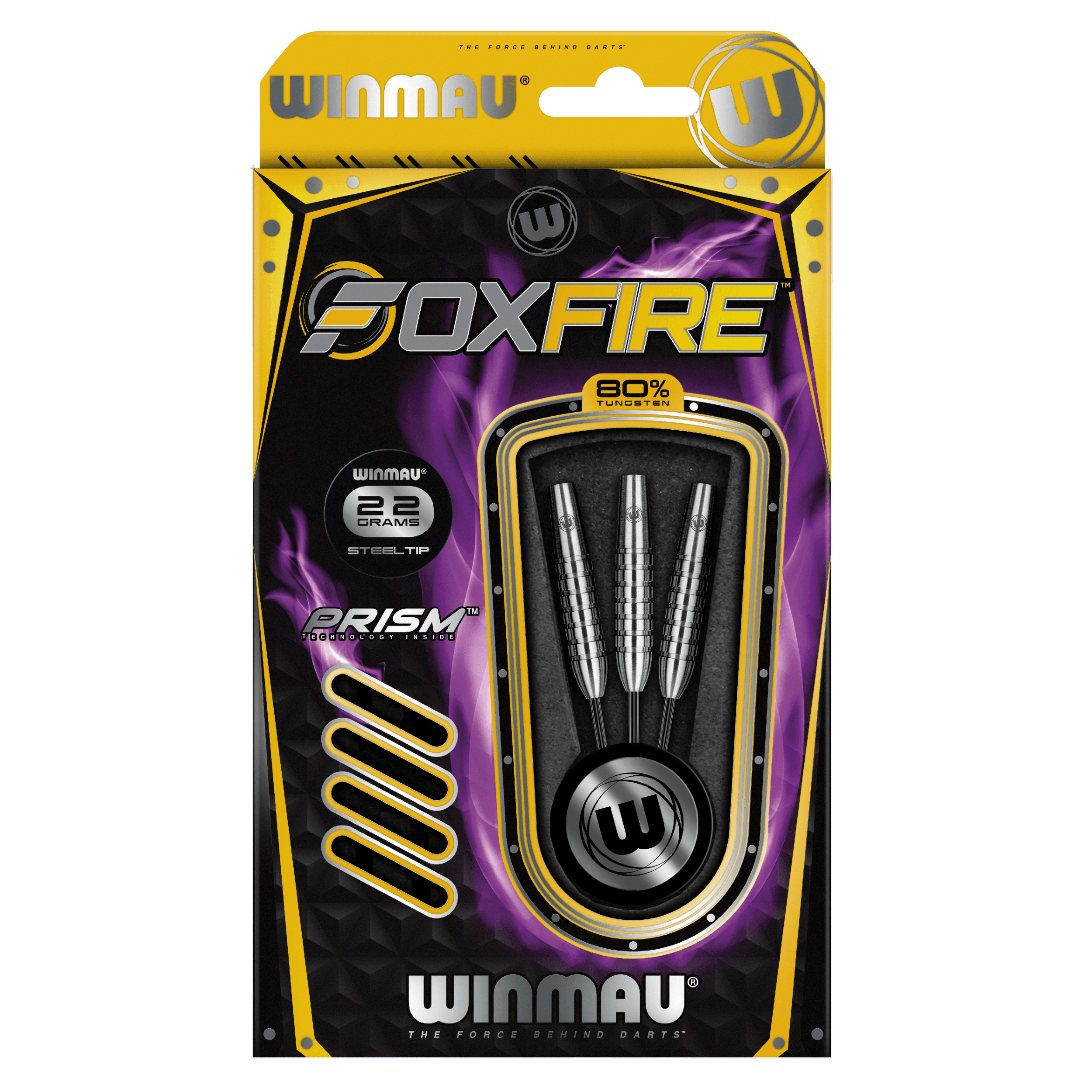 Winmau - Foxfire 80% V2 - Steel Darts Szett - Direct Darts - 3