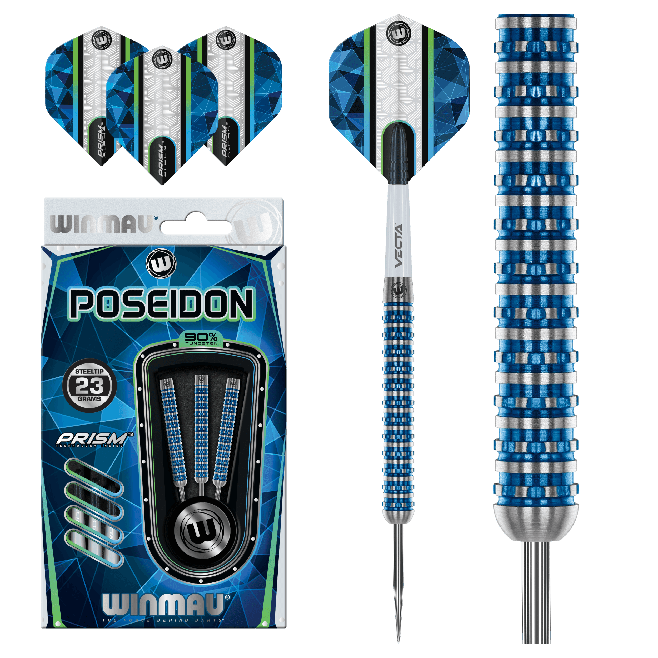 Winmau - Poseidon 90% - Steel Darts Szett - Direct Darts - 2