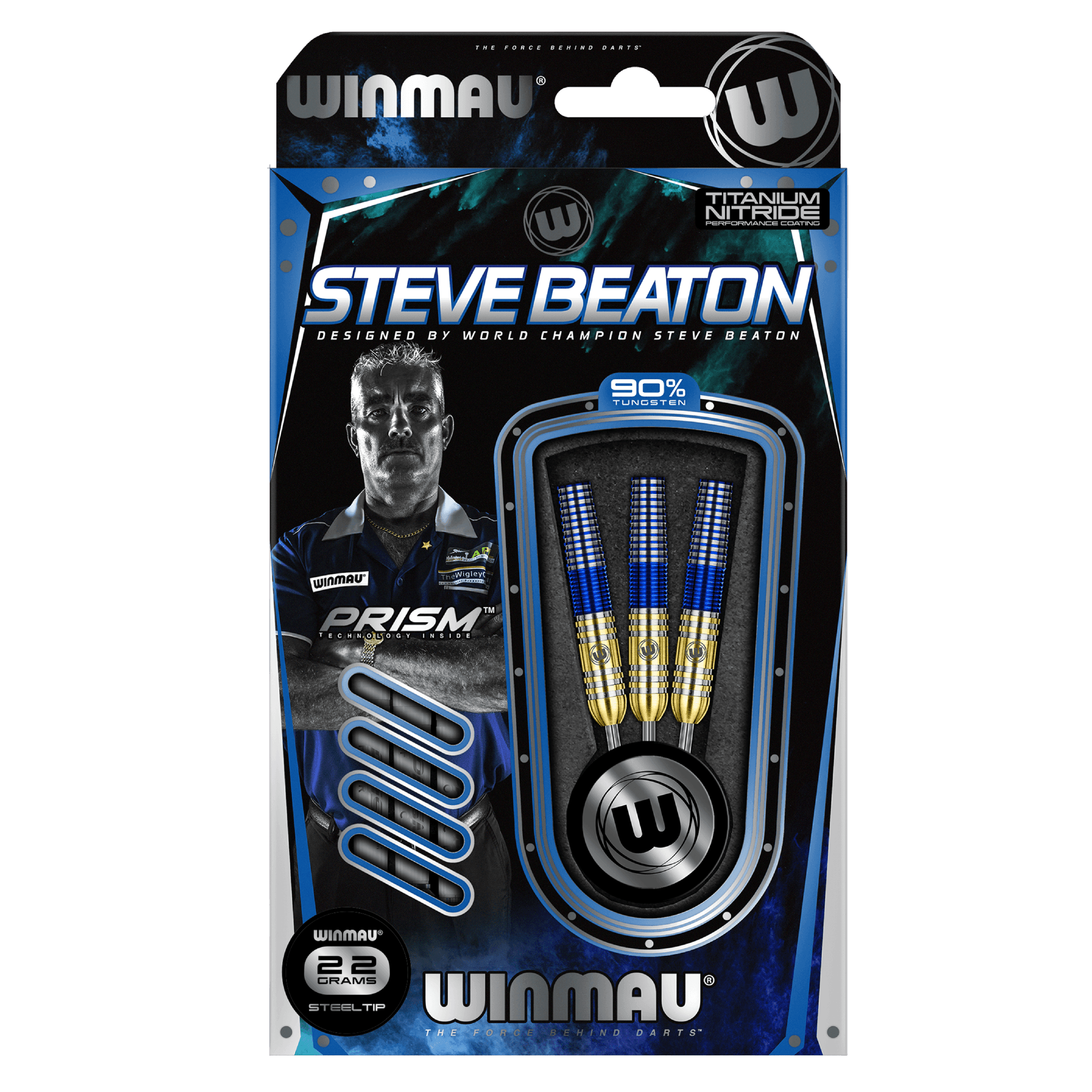 Winmau - Steve Beaton 90% - Steel Darts Szett - Direct Darts - 3