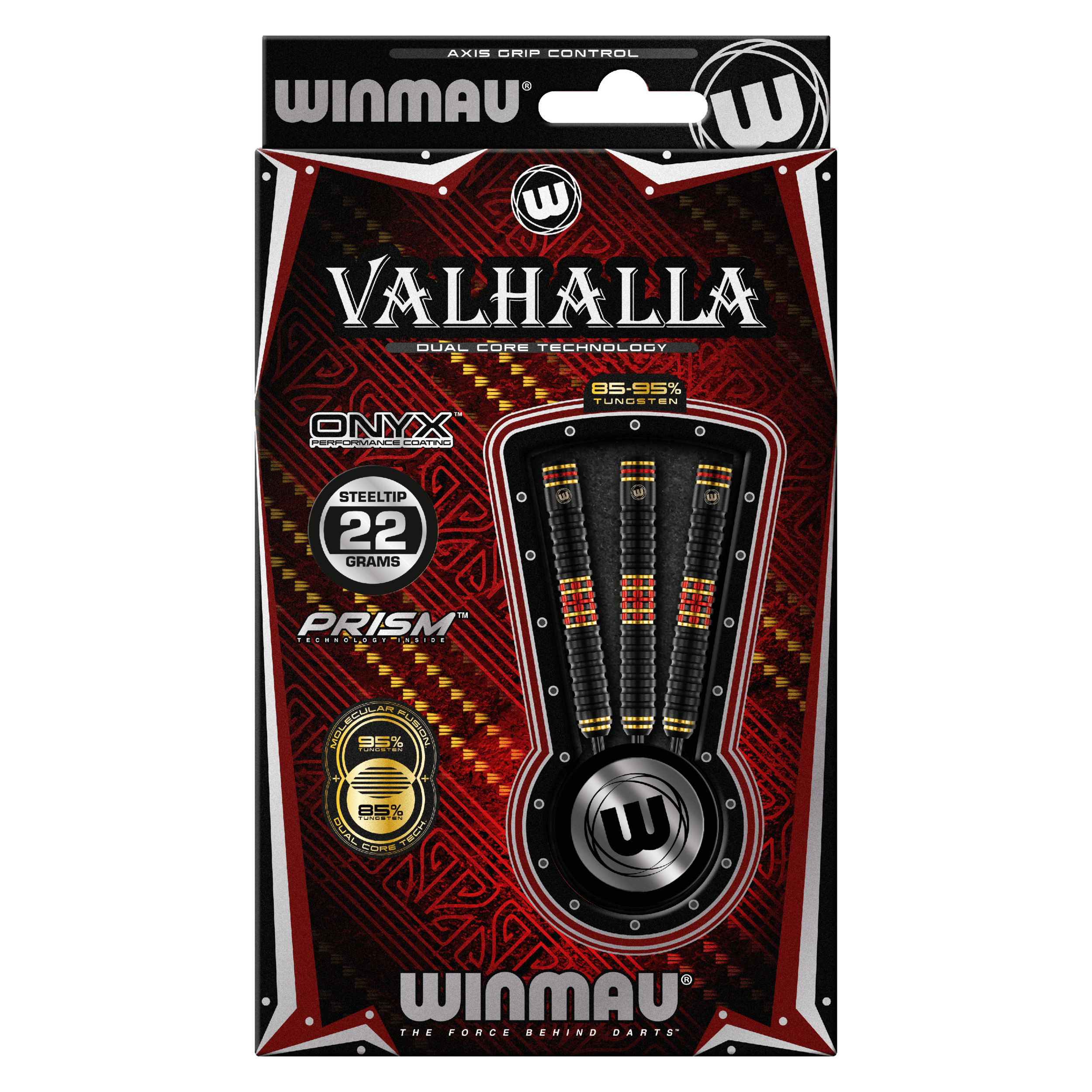 WINMAU - VALHALLA 95%/85% - STEEL DARTS SZETT - Direct Darts