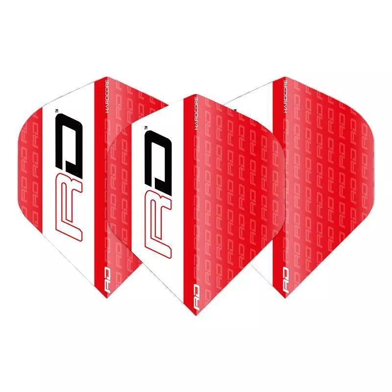 Red Dragon - Hardcore Xt Piros & Fehér - 100 Mikron - Darts Toll - Direct Darts - 1